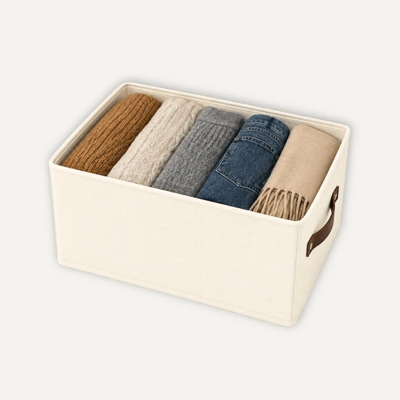 Bac de Rangement Vêtements Oxford Pliable