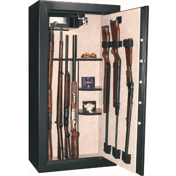 Armoire à fusils XL Classe S1 - 16 à 24 armes avec lunettes - INFAC Presidential PT23